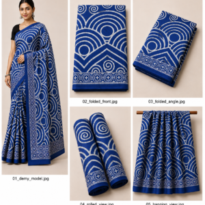 preemium cotton printed saree
