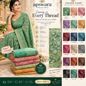 Cotton silk saree